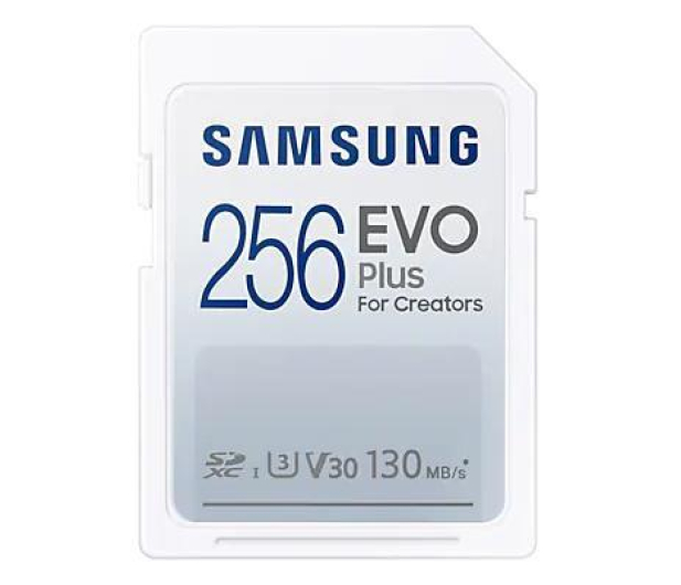 SAMSUNG EVO Plus SD 256GB 130MB/s - 687636 - zdjęcie